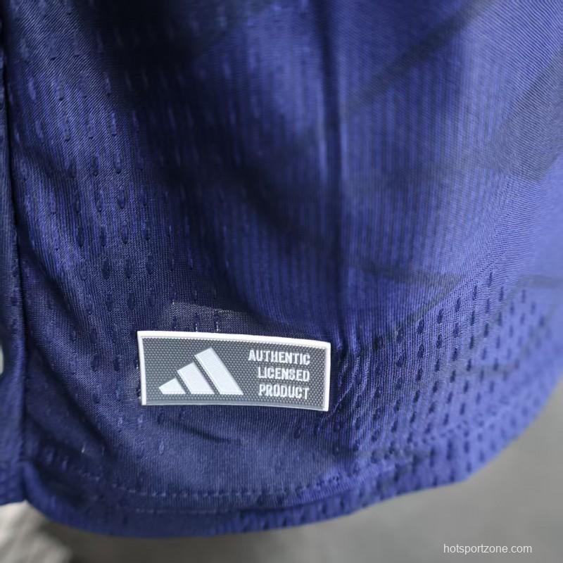 2026 Player Version  Scotland Home Navy Blue  Jersey