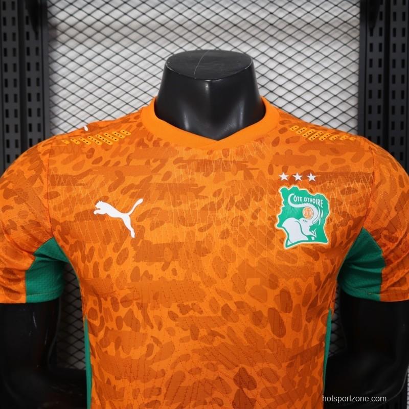 2026 Player Version Ivory Coast Home Jersey