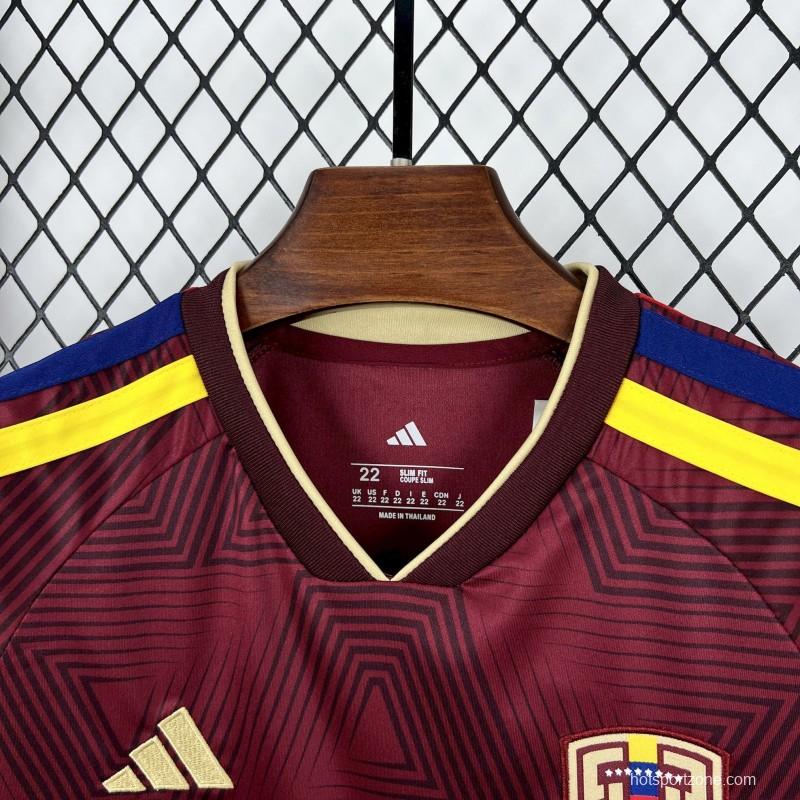 2026 Kids Venezuela World Cup Home Kit