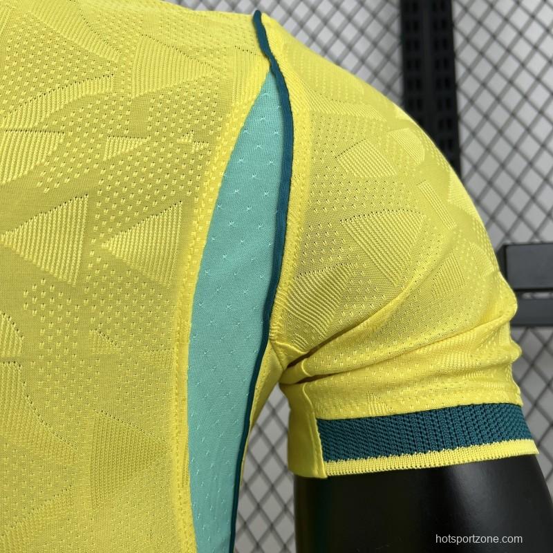 2026 Player Version Mens Brazil World Cup Home Jersey