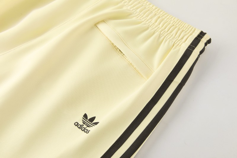 2026  Adidas Apricot Full Zipper Jacket + Long Pants