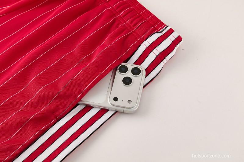 26/27  Manchester United Red Short Sleeve+Soccer Shorts