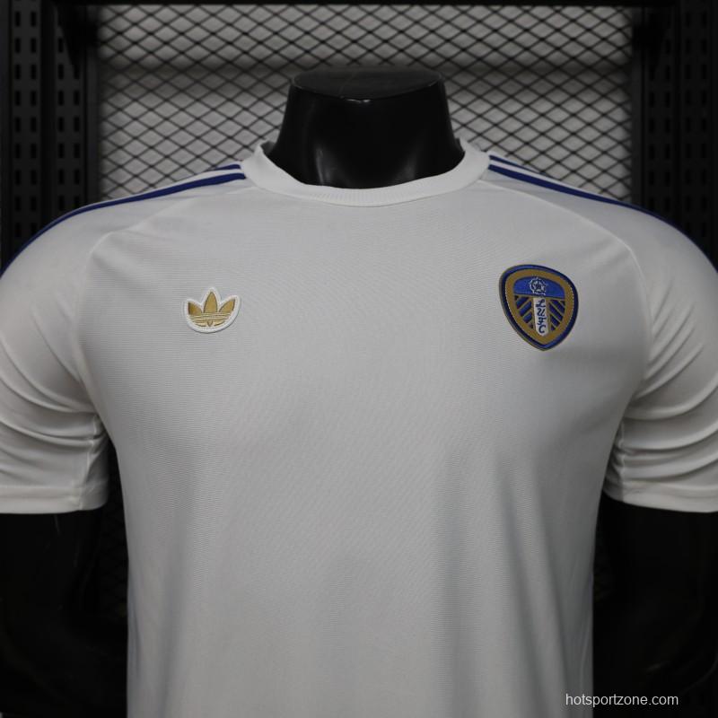 Player Version 25/26 Leeds United White  Home  Jersey