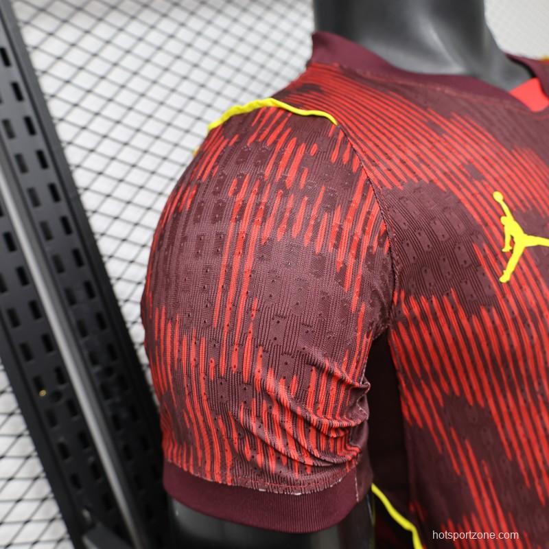 Player Version 26/27 Brazil  Dark Red Special Edition Jersey