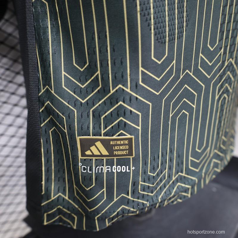 Player Version 2026 LAFC Home Black with Gold   Jersey