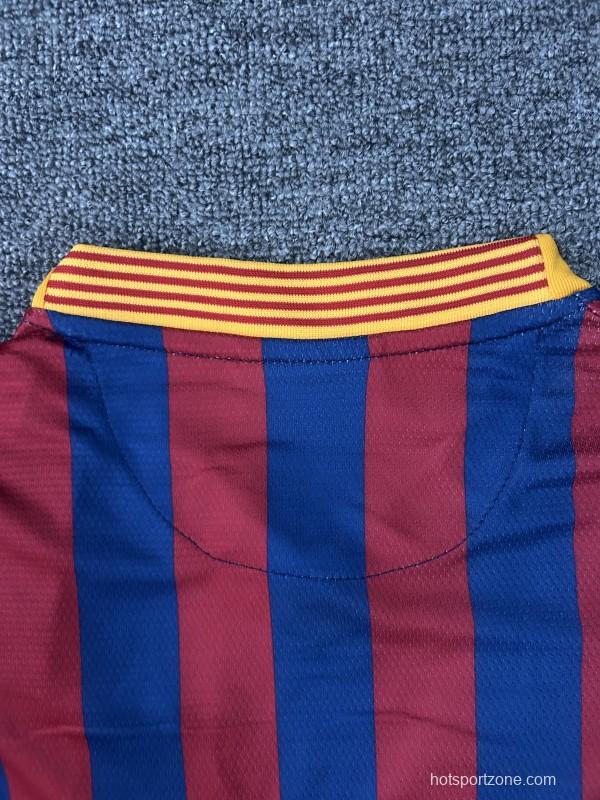 Retro Kids 13/14 FC Barcelona Home Jersey