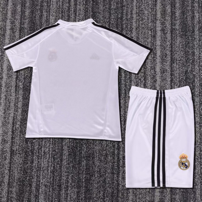 Retro Kids 04/05 Real Madrid Home Jersey