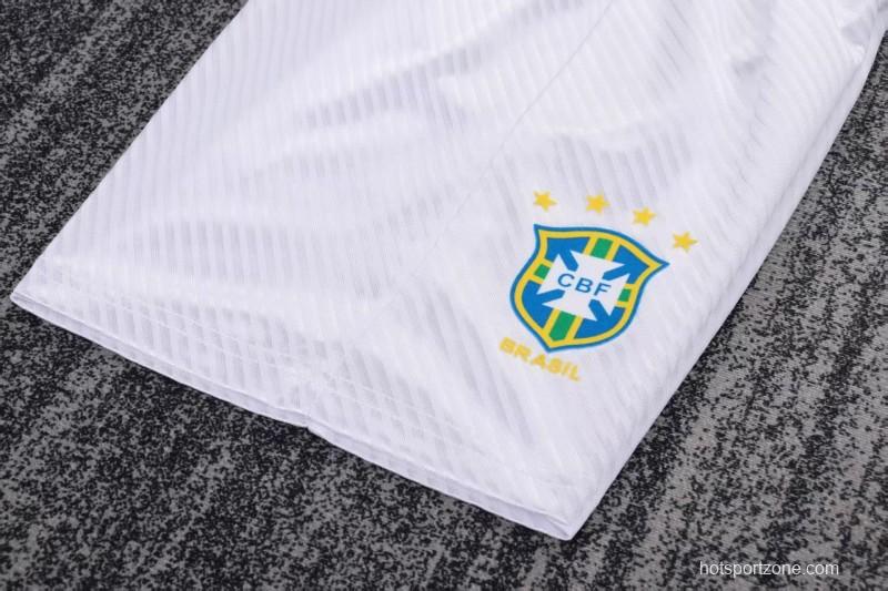 Retro Kids 1996 Brazil Away Jersey