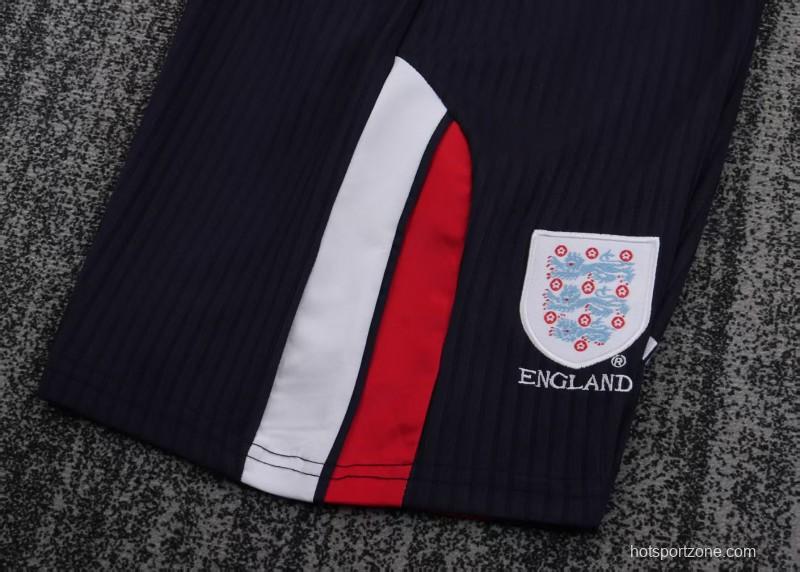 Retro 1998 England Home Long Sleeve Jersey