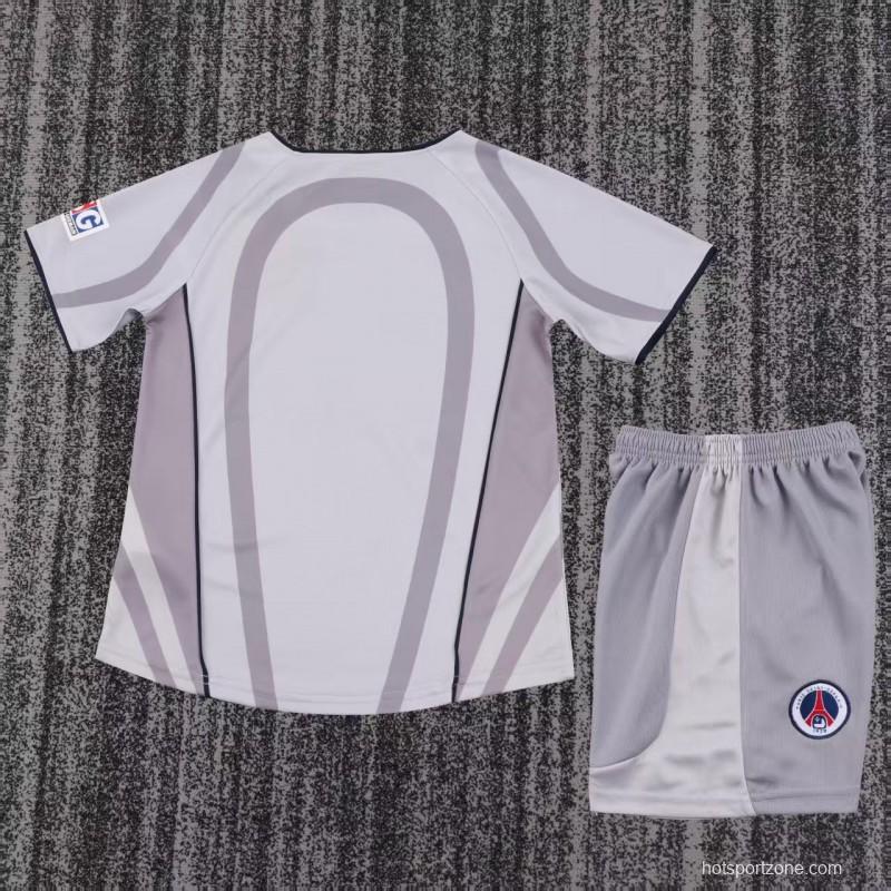 Retro Kids 01/02 PSG/Paris Saint-Germain Away Jersey