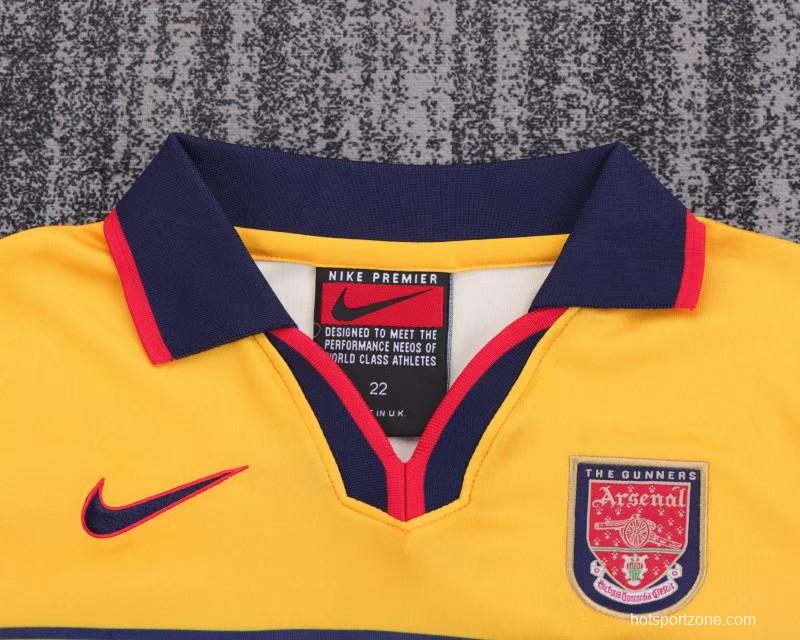 Retro Kids 97/99 Arsenal Away Jersey
