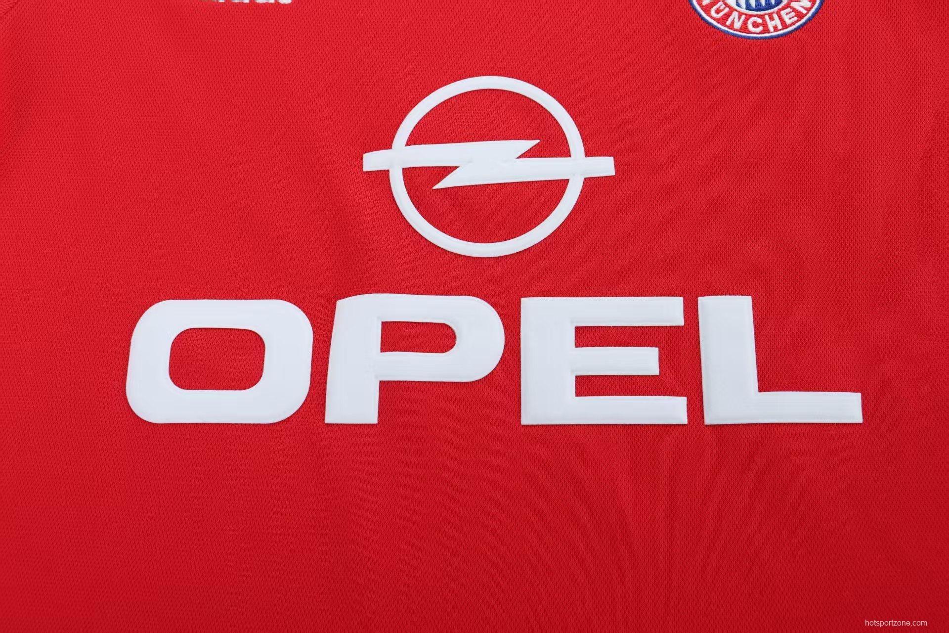 Retro 01/02 Kids Bayern Munich Home Jersey