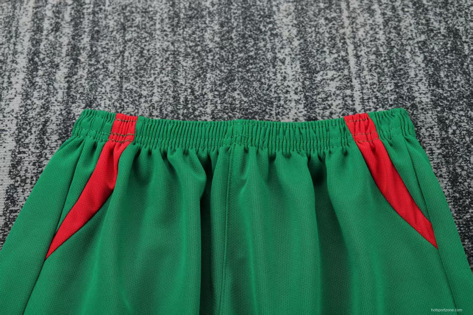 Retro 2004 Kids Portugal Home Long Sleeve Jersey