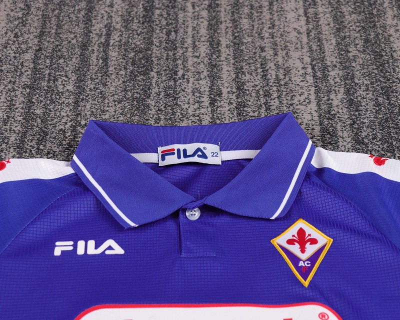 Retro Kids 98/99 Fiorentina Home Jersey