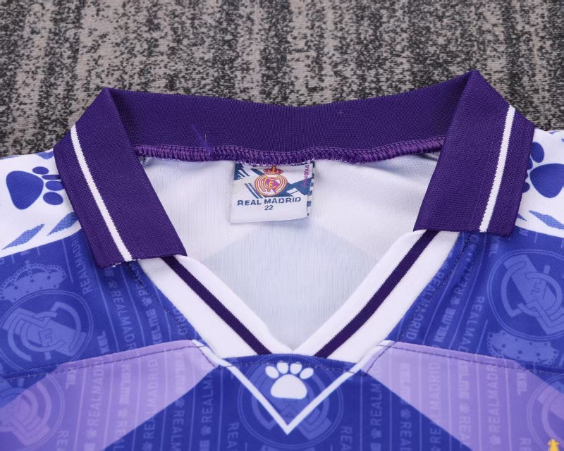 Retro Kids 96/97 Real Madrid Away Jersey