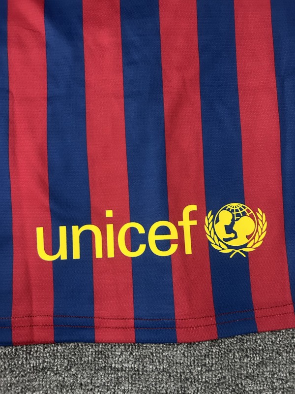 Retro Kids 13/14 FC Barcelona Home Jersey