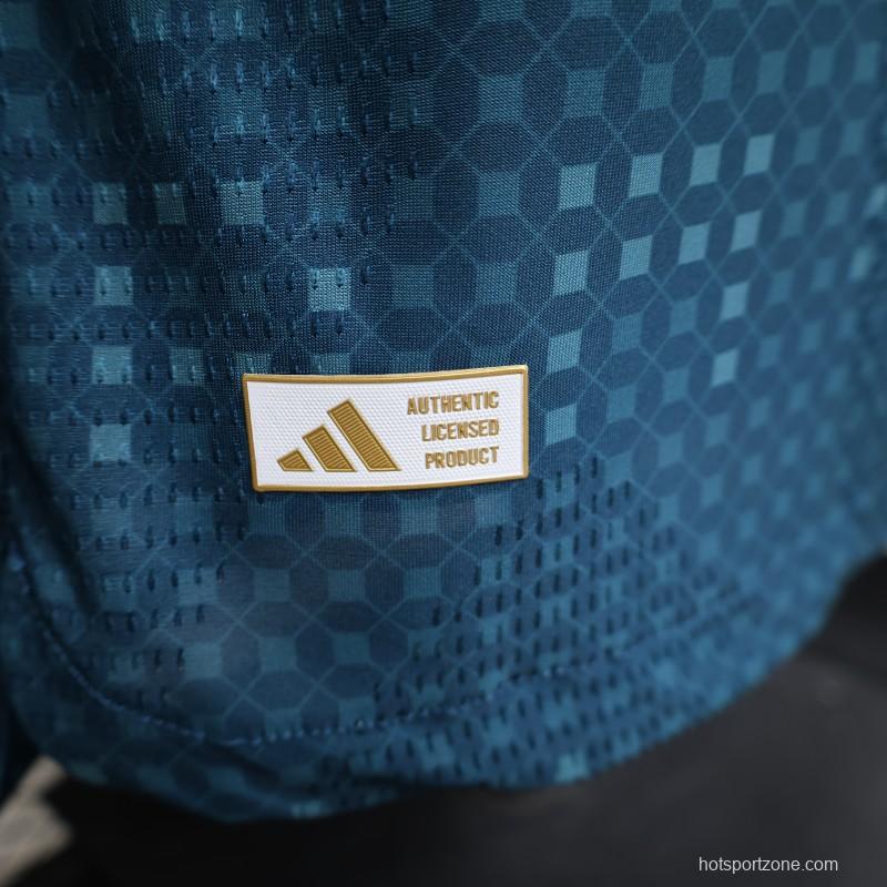Player Version 26/27 Real Madrid Away Teal Blue  Jersey