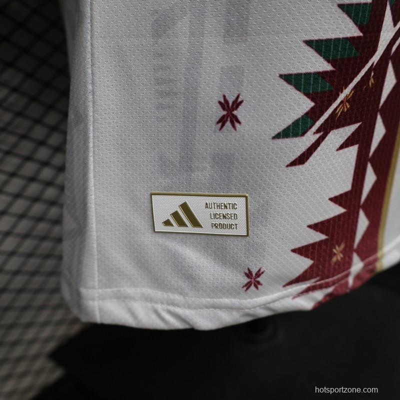 Player Version 2026 Mexico White  Special Edition Away Jersey
