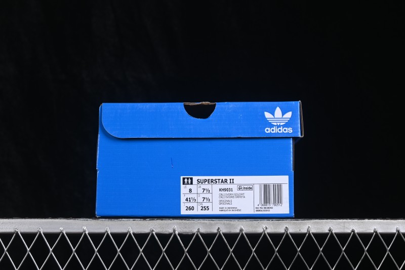 Adidas Originals Superstar II Retro Sneakers with Iconic Shell Toe - KH9031