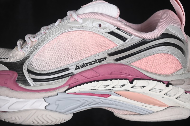Balenciaga Triple S 2 Gradient Mesh Runner Sneakers with Oversized Sole - WTR2G6800