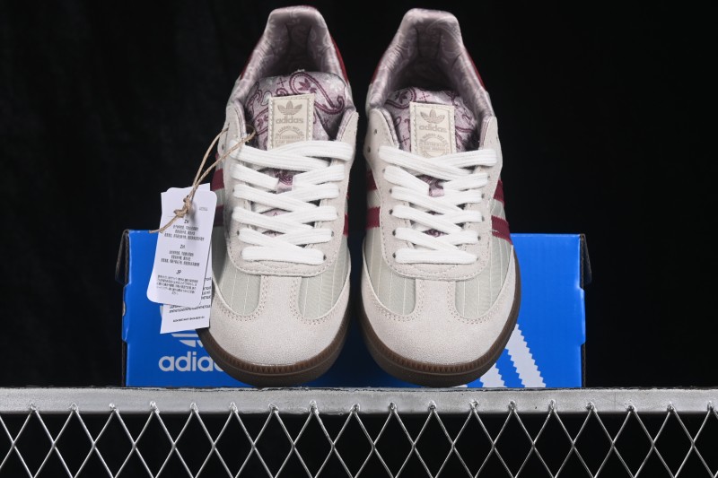 Adidas Samba OG Classic Sneakers with Retro Suede Overlays - KZ7552