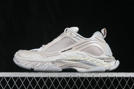 Balenciaga Triple S 2 Gradient Mesh Running Shoes with Chunky Sole - WTRS29191