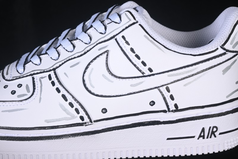 Nike Air Force 1 '07 Low Air Force 1 Low Casual Sneakers - DD8959-100