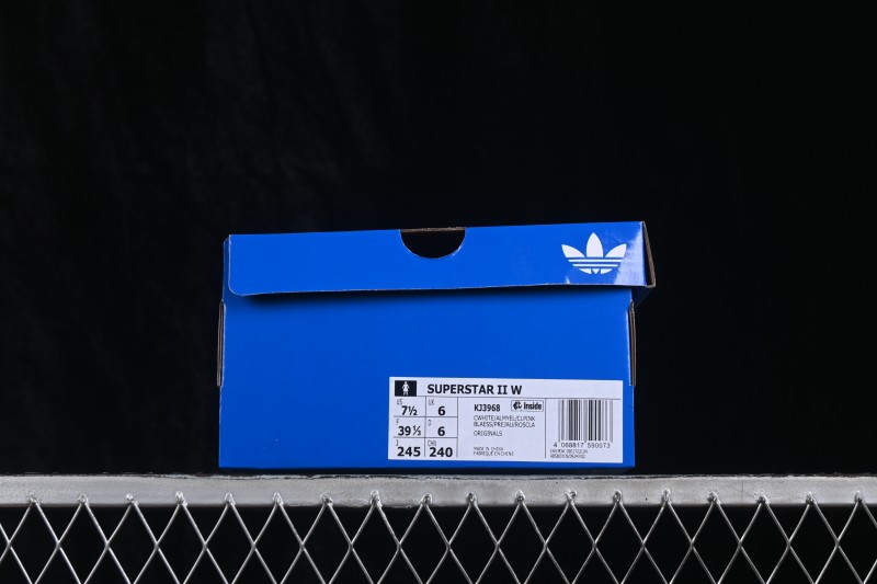 Adidas Originals Superstar II Classic Shell-Toe Casual Sneakers - KJ3968