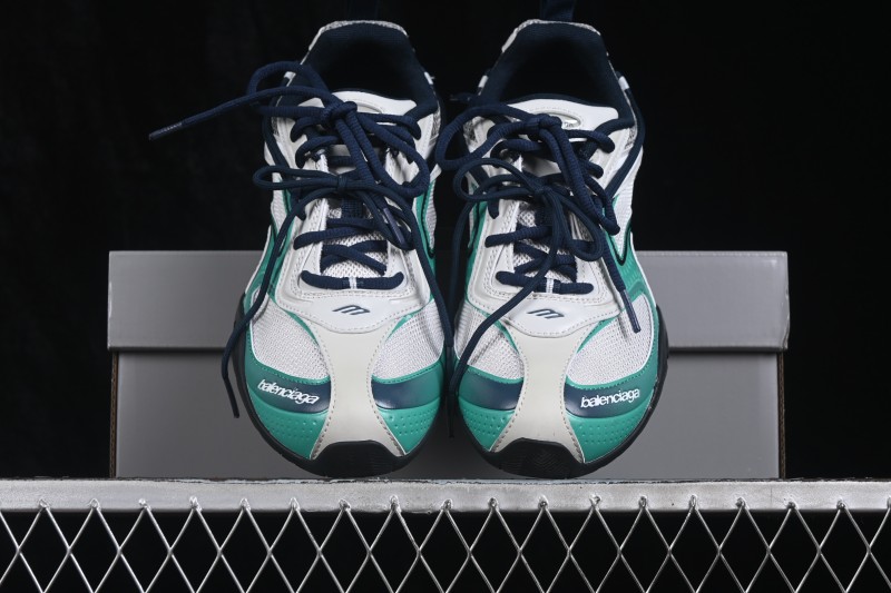 Balenciaga Radar Sneaker Round-Toe Lace-Up Casual Lifestyle Shoes - WSTGL1031