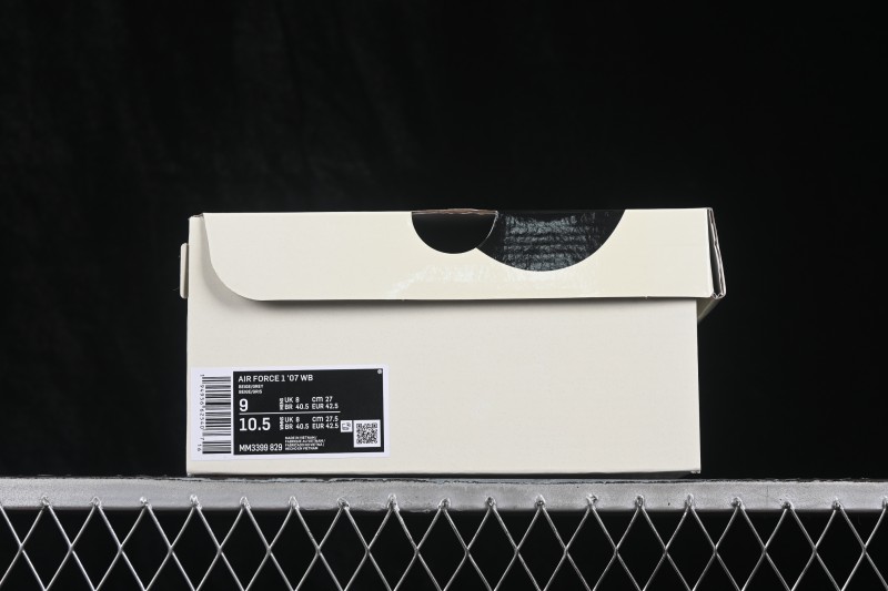Nike Air Force 1 '07 Low Basketball Sneakers with Full-Length Air Cushion - MM3399-829
