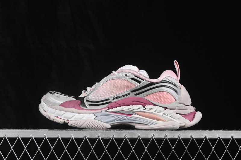 Balenciaga Triple S 2 Gradient Mesh Runner Sneakers with Oversized Sole - WTR2G6800