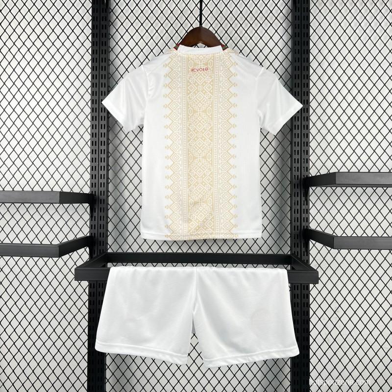 2026 Kids Morocco World Cup Away Kit