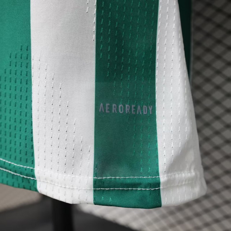 Player Version 26/27 Real Madrid Green & White Stripes Special Edition Jersey