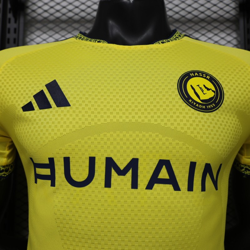 Player Version 26/27 Al-Nassr Home Jersey (New Sponsor)