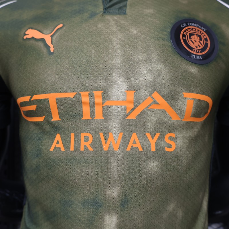 Player Version 26/27 Manchester City Third  Olive Jersey
