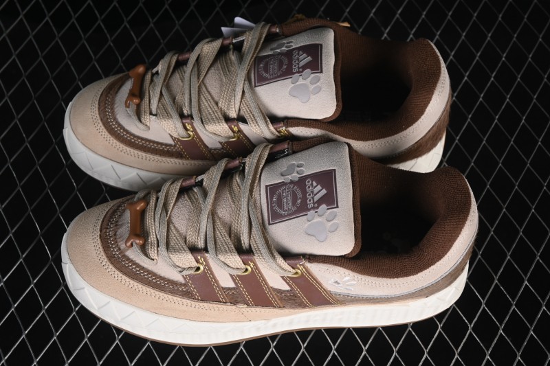 Adidas Human Made Adimatic Shark Casual Sneakers with Suede Upper - JQ2611