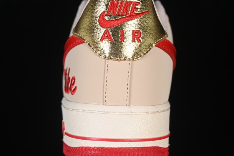 Nike Air Force 1 '07 Low Casual Sneakers with Premium Leather and Classic Cushioning - NH0601-526
