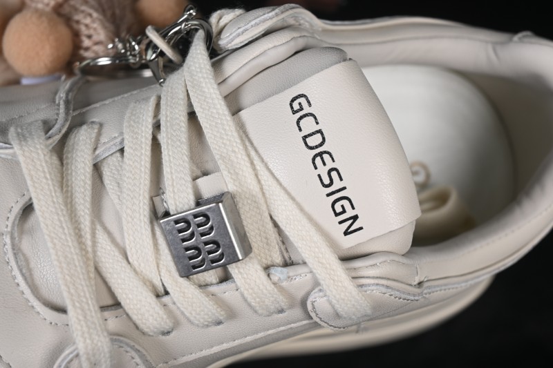 Golden Goose Deluxe Brand Star Patch Platform Sneakers with Cushioned Insole - G25X4475B