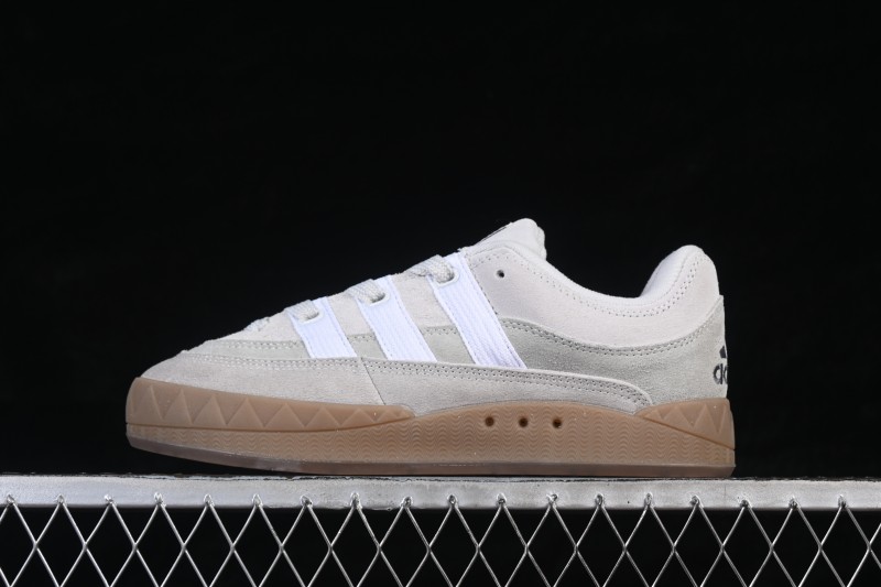 Adidas Human Made Adimatic ID0847 Skateboarding Shoes with Shark Bread Design - ID0847