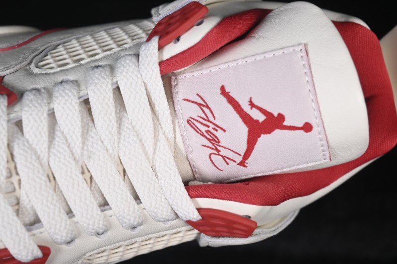 Nike Air Jordan 4 Retro 'Valentine's Day' Mens Womens Basketball Shoes with Premium Suede Upper - HV0823-108