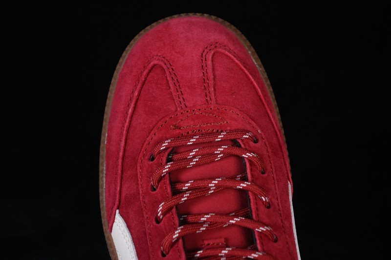 Puma 9-T Suede Red Comfortable Anti-Slip Casual Skateboarding Shoes - 406756-04