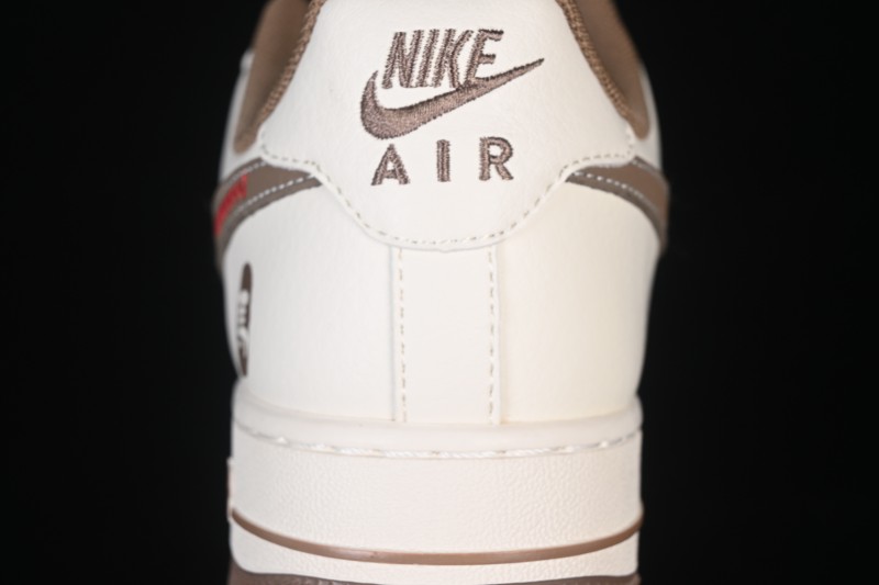 Nike Air Force 1 '07 Low Year of the Horse Limited Edition White Brown Casual Basketball Sneakers - XD0028-017