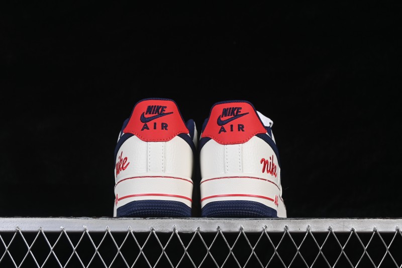 Nike Air Force 1 '07 Low Casual Sneakers with Classic Colorblocking - NH0601-544