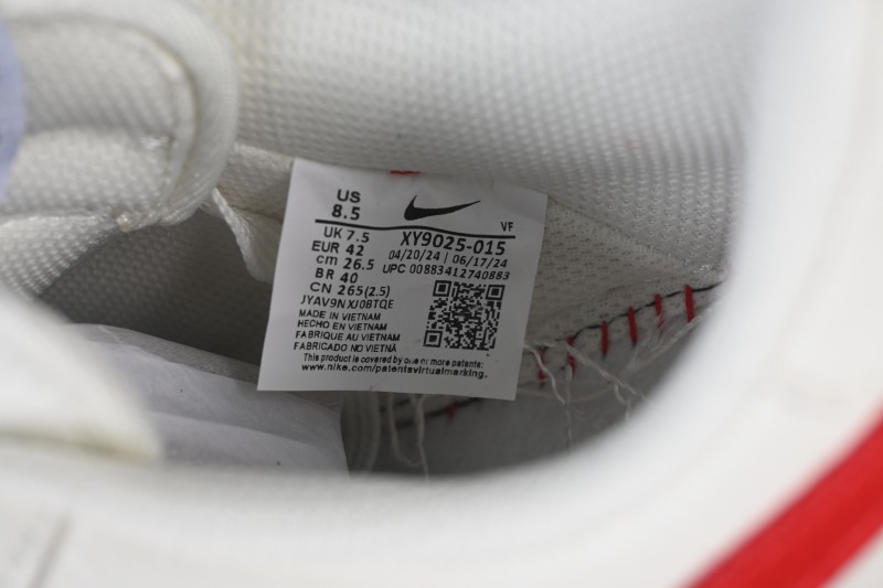 Nike Air Force 1 '07 Low Gucci Collaboration White/Red/Green Casual Sneakers - XY9025-015