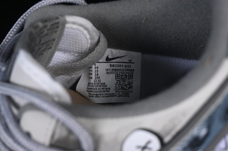 Nike Air Force 1 '07 Low Hand-Drawn Graffiti Skateboarding Shoes with Retro Washed Leather - DB3310-333