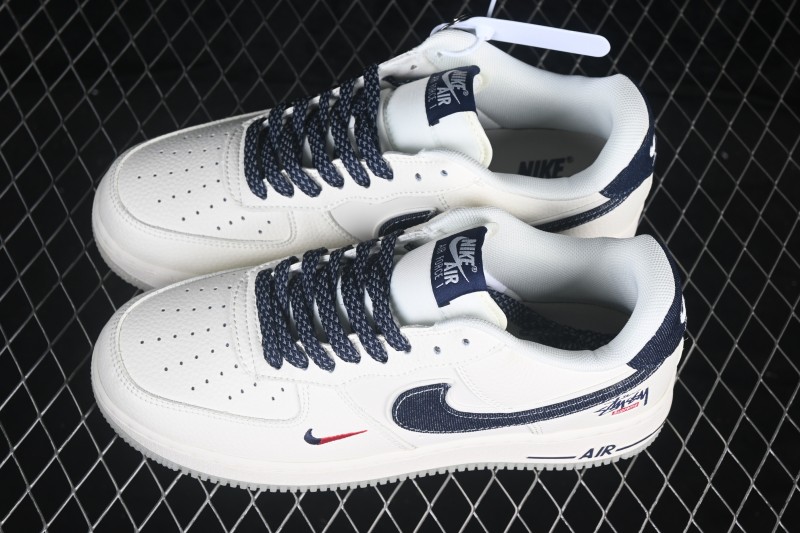 Nike Air Force 1 '07 Low Basketball Shoes with Full-Length Air Cushion - DN9688-104