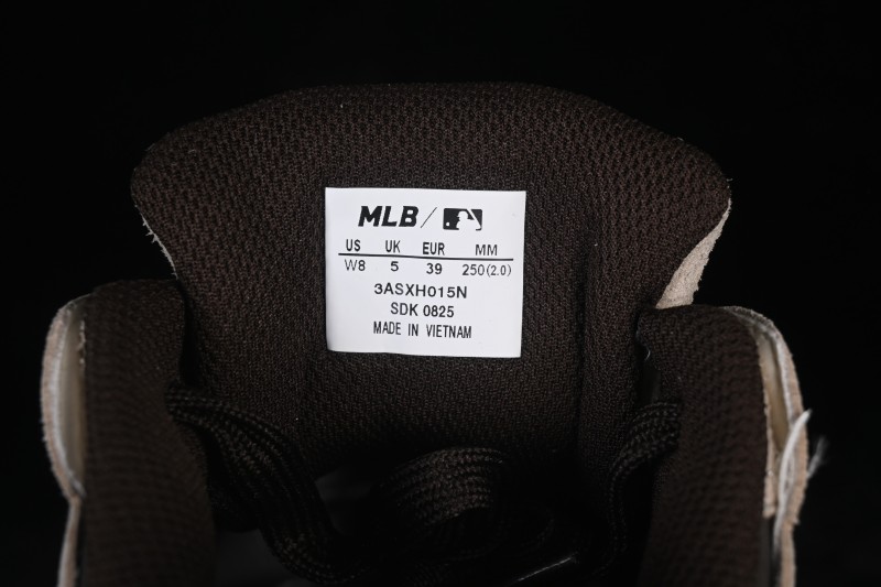 New York MLB Chunky Liner Mid Hairy New York Yankees Heightening Thick-Soled Running Shoes - 3ASXH015N50BGS