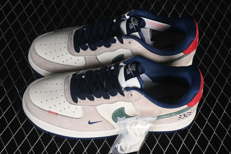 Nike Air Force 1 '07 Low Retro Basketball Shoes with Classic Leather Upper and Cushioned Sole - BK1916-001