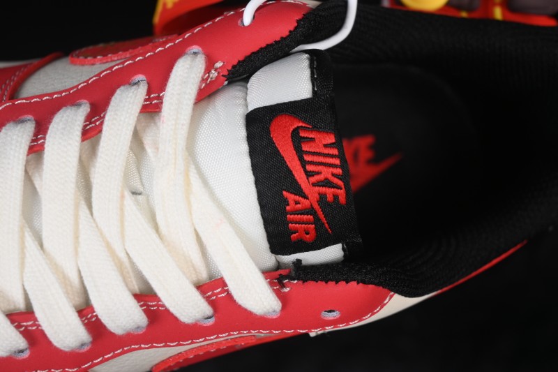 Nike Air Force 1 '07 Low Year of the Horse Limited Edition Red & Gold Casual Skateboarding Shoes - FC1688-260