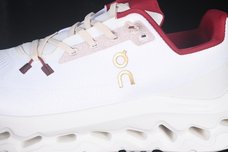 On Cloudtilt Snake Year Limited Edition Comfortable Anti-Slip Low-Top Urban Commuter Running Shoes White Red